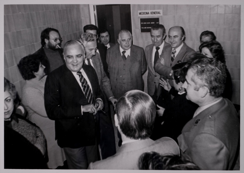 Reportaje fotográfico de la inauguración del consultorio médico de La Alberca.