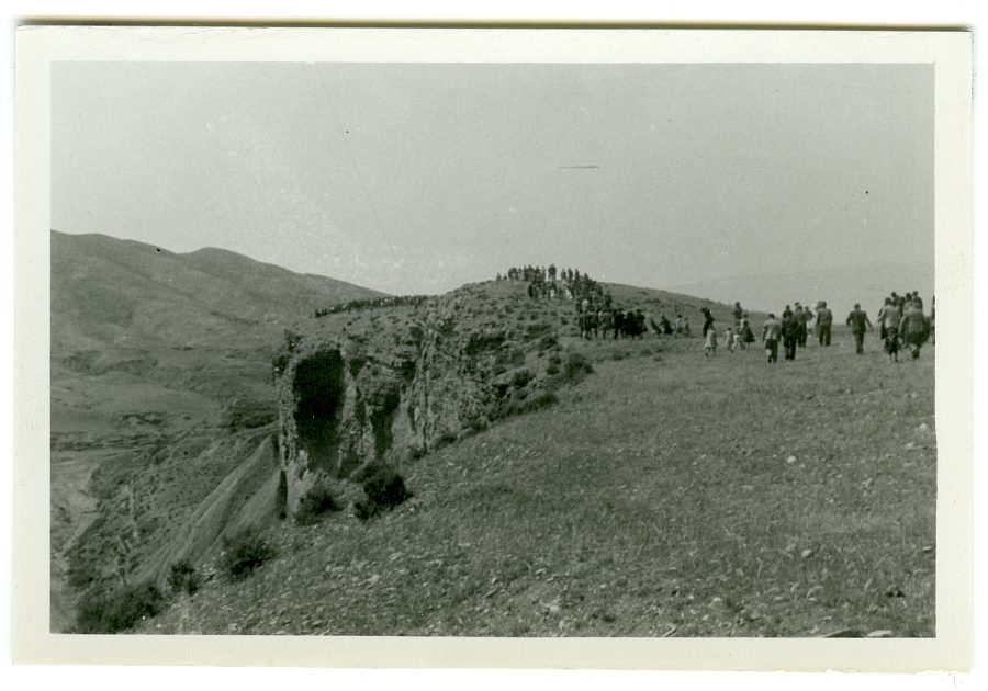 Vista general del poblado de la Edad del Bronce de Tabernas