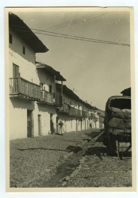 Casa en Riaza, fotografía original de Torres Balbás