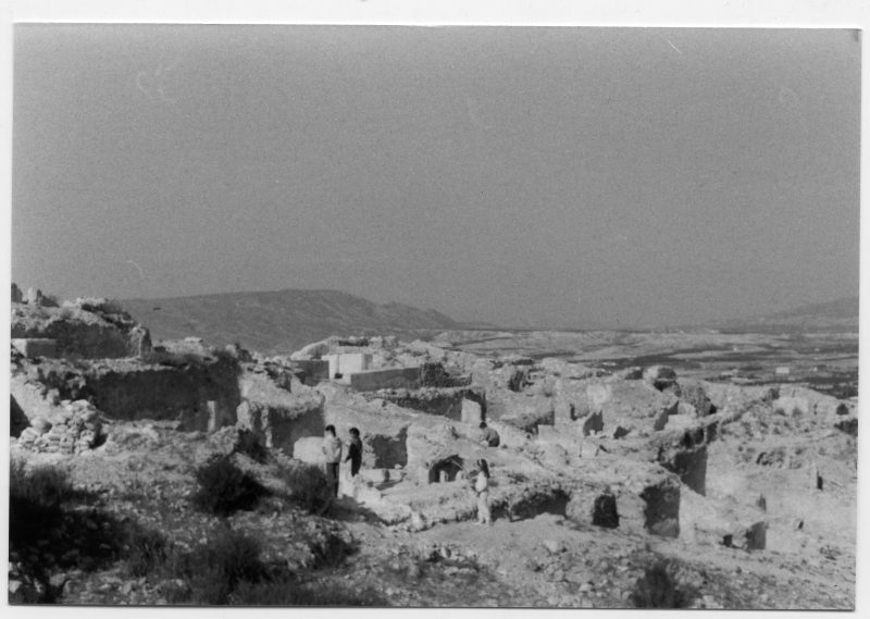 Vistas del yacimiento arqueológico de Medina Siyasa, en Cieza