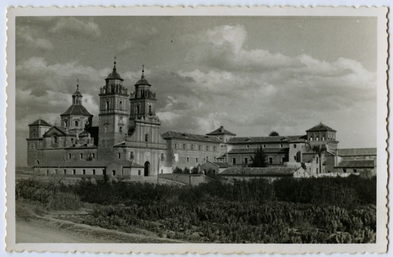 Vista del monasterio de los Jerónimos en La Ñora, Murcia