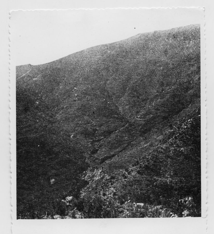 Vista de un barranco en Sierra Espuña