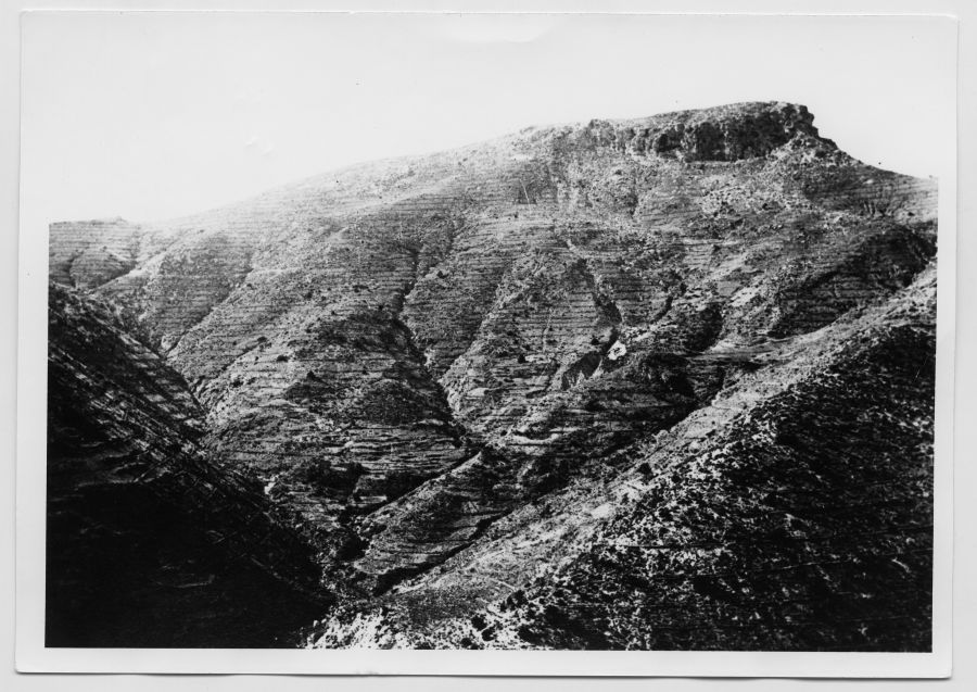 Vista del Barranco de los Revolcadores de Sierra Espuña