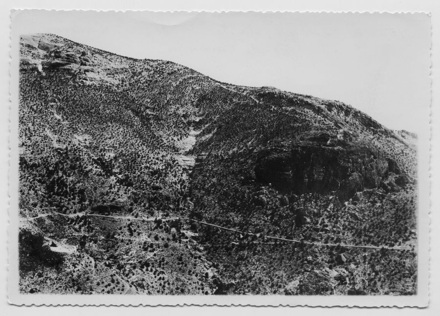Vista de la zona de Cueva Luenga en Sierra Espuña