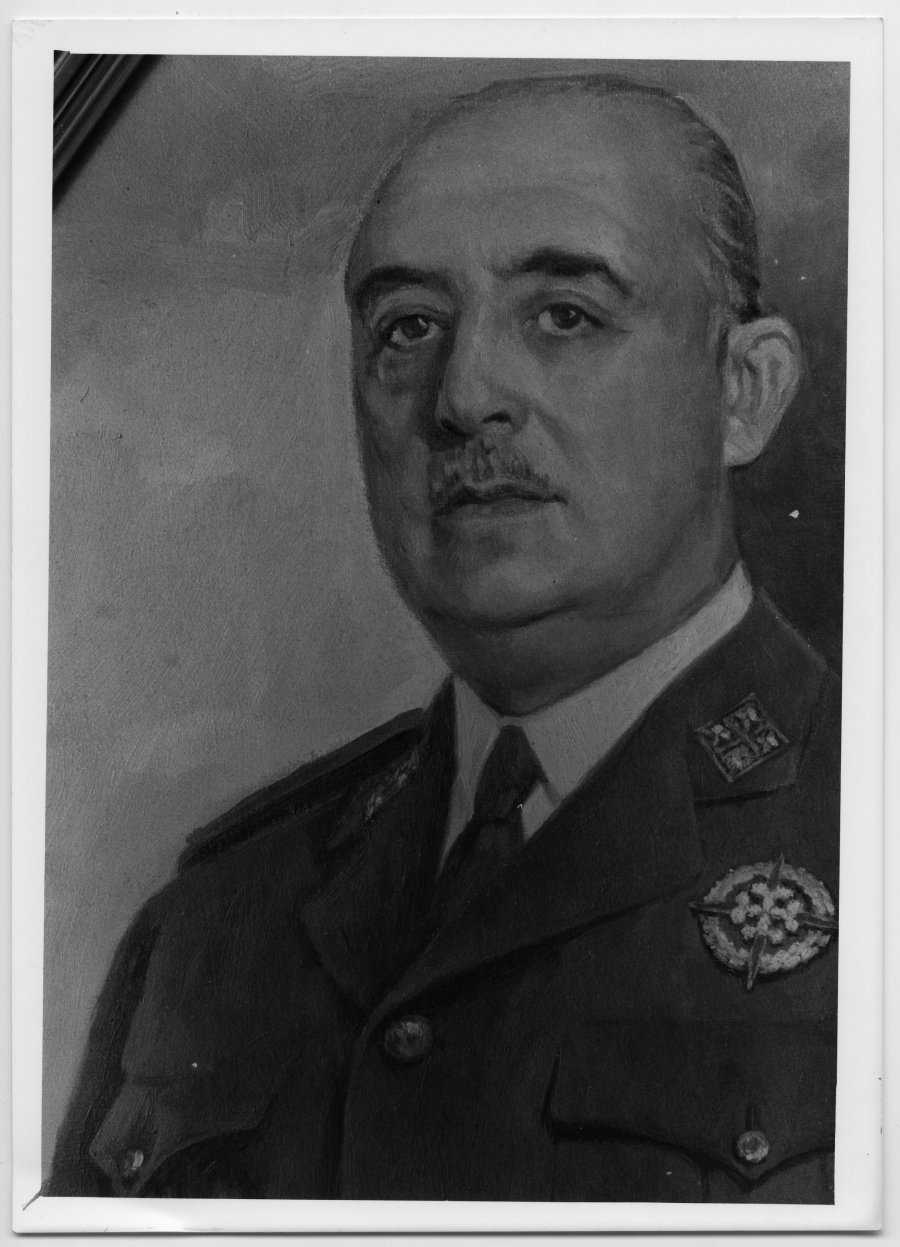 Retrato del general Francisco Franco (pintura), obra de Antonio González Conte