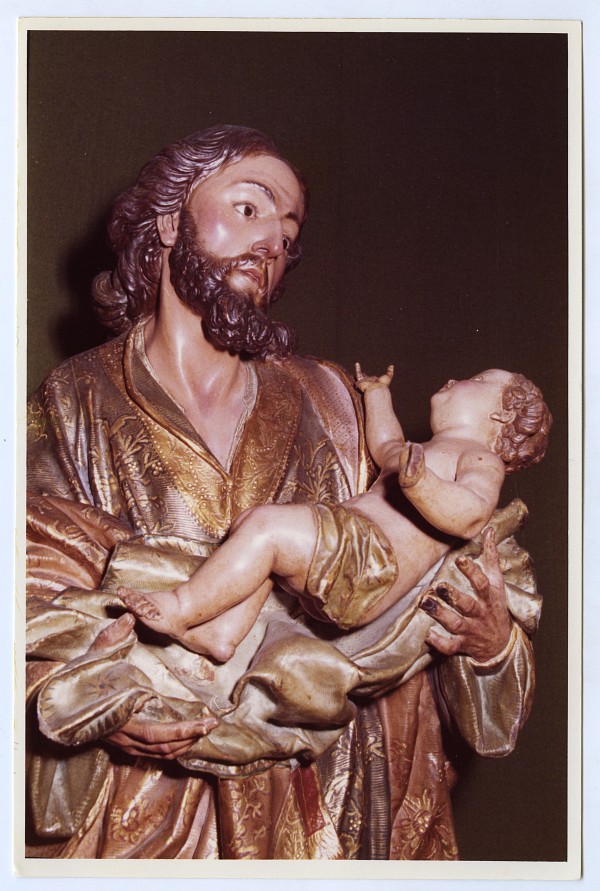 San José con el Niño de la iglesia de San Juan de Dios, obra de Francisco Salzillo