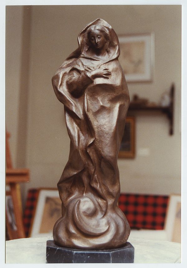 Escultura de una Inmaculada, obra de Clemente Cantos