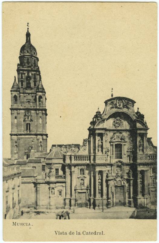 Murcia. Vista de la Catedral.