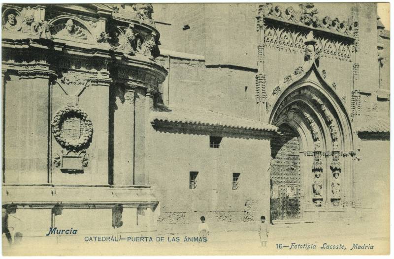 Murcia. Catedral. Puerta de las Ánimas.