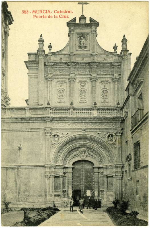 Murcia. Catedral. Puerta de la Cruz.