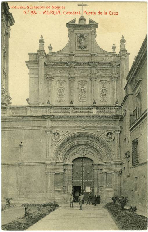 Murcia. Catedral. Puerta de la Cruz. 