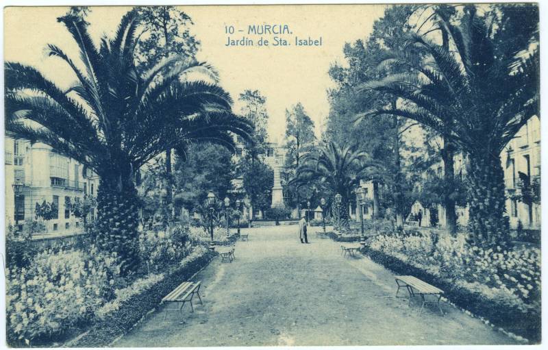 Murcia. Jardín de Sta. Isabel.