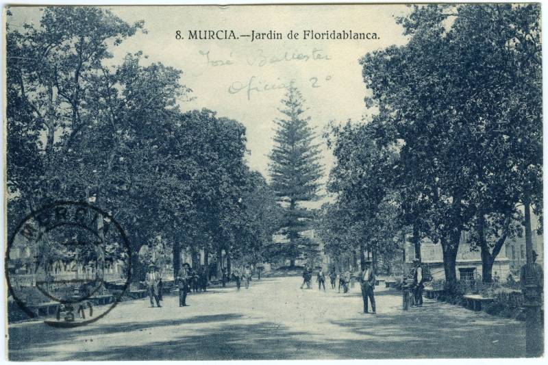 Murcia. Jardín de Floridablanca.