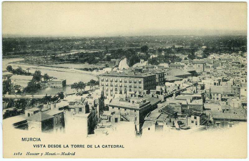Murcia. Vista desde la torre de la catedral.