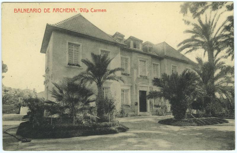 Balneario de Archena. Villa Carmen.