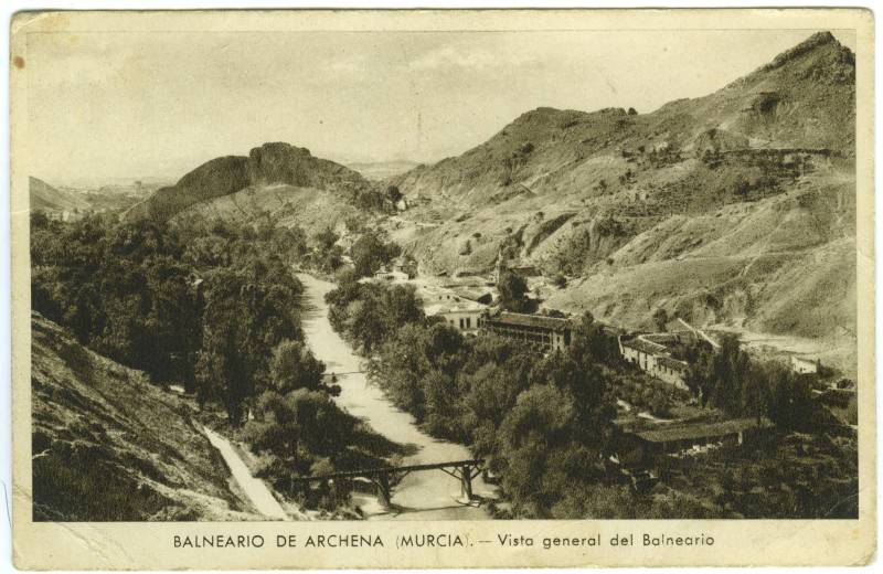 Balneario de Archena. Vista general del Balneario. 