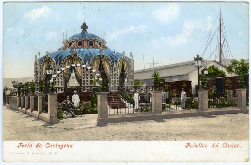 Pabellón del Casino de la Feria de Cartagena. 