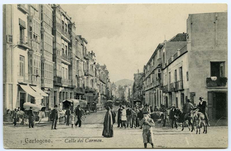 Calle del Carmen. Cartagena.