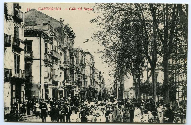 Calle del Duque. Cartagena.