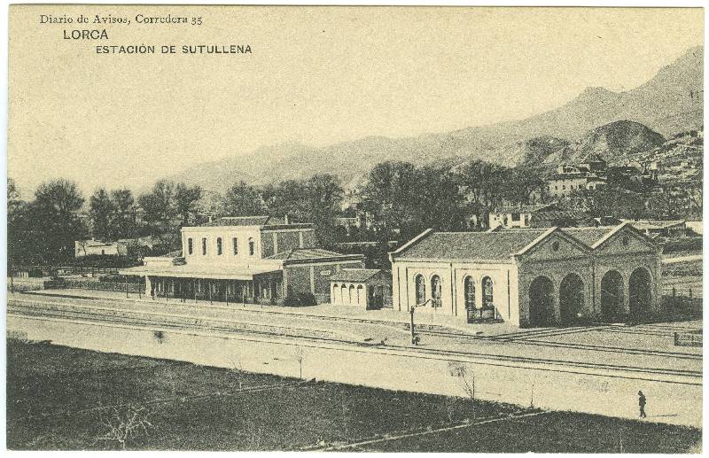 Estación de Sutullena en Lorca.