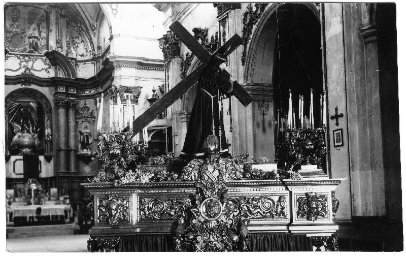 Jesús Nazareno del Paso Morado de la Semana Santa de Lorca.