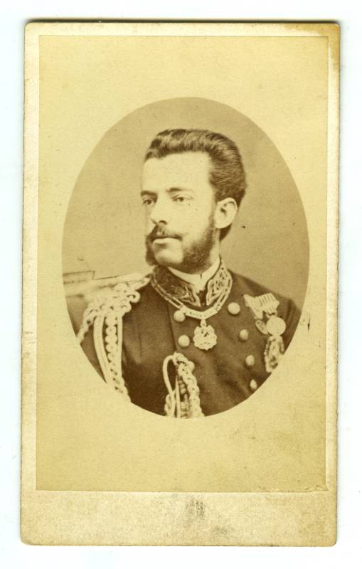 Retrato de Amadeo I de Saboya, rey de España
