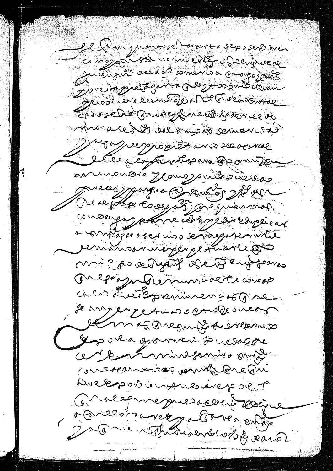 Carta de poder de Martín Fernández, regidor y vecino de Aljucén, jurisdicción de Mérida, dada a Gabriel de Morales, vecino de Mérida , para que le consiga la perpetuación de su oficio.