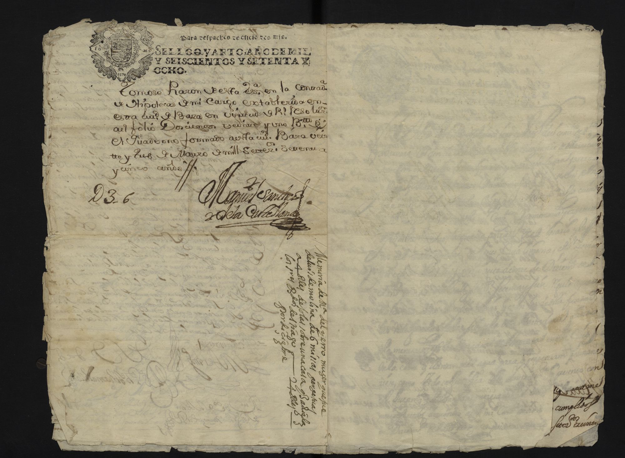 Autos y diligencias, seguidas a petición del Convento de Santa Bárbara, contra José Hernández por impago de censos.