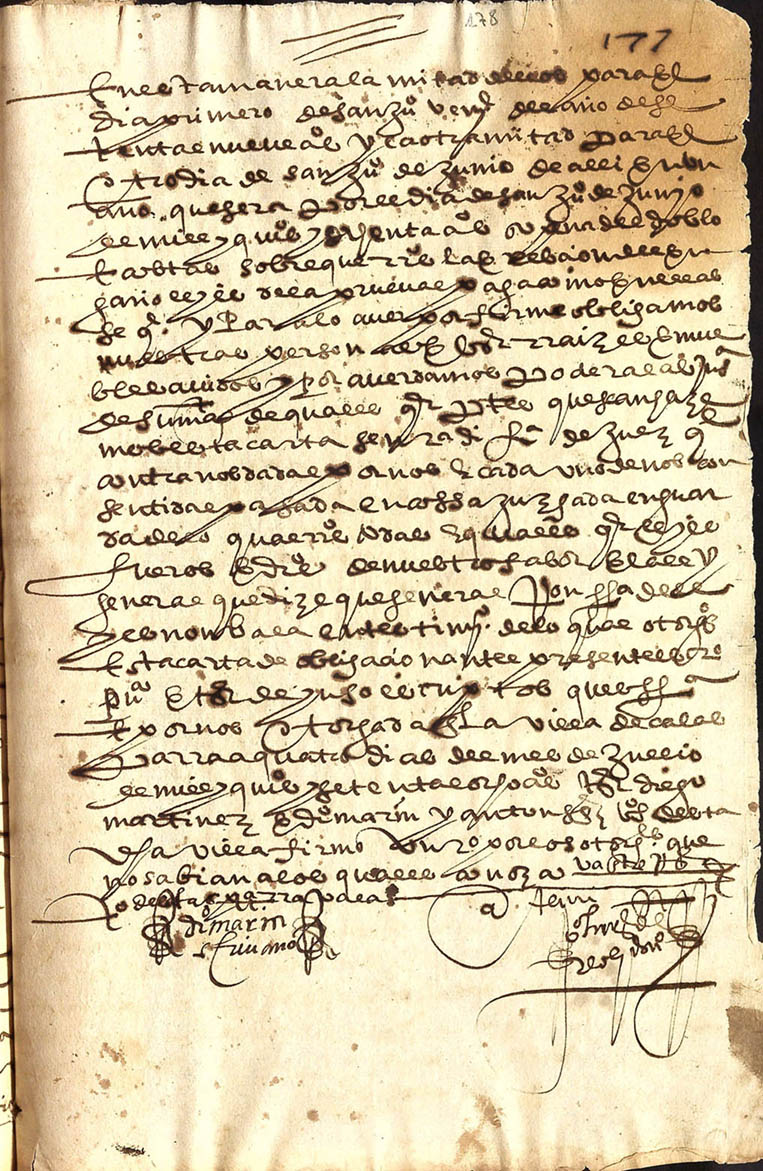 Protocolo notarial de Calasparra. 
