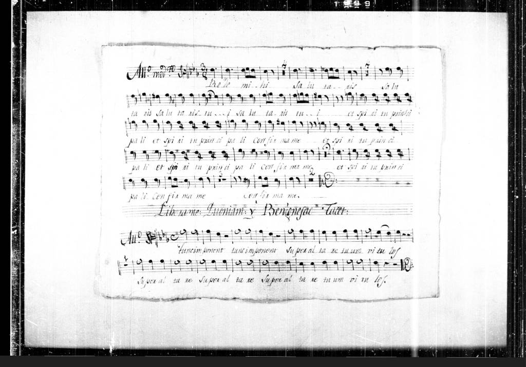Partituras musicales y manuscritos utilizados para las transcripciones y estudios realizados por José Luis López García.