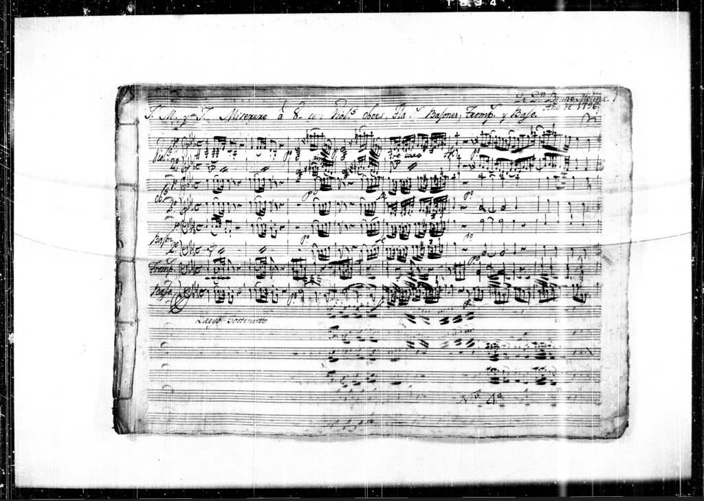 Partituras musicales y manuscritos utilizados para las transcripciones y estudios realizados por José Luis López García.