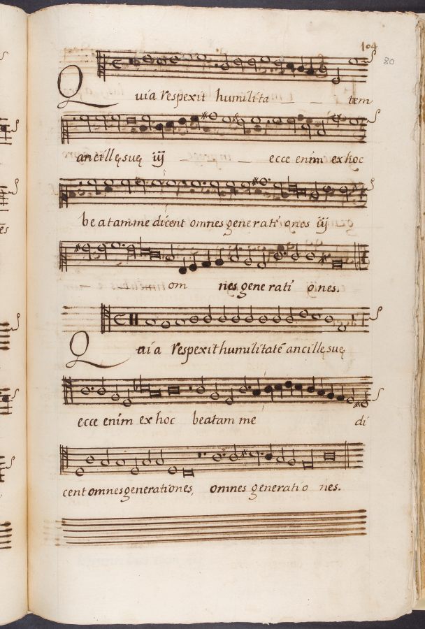 Composiciones de música sacra procedentes de la Iglesia parroquial de Santigo el Mayor de Totana (