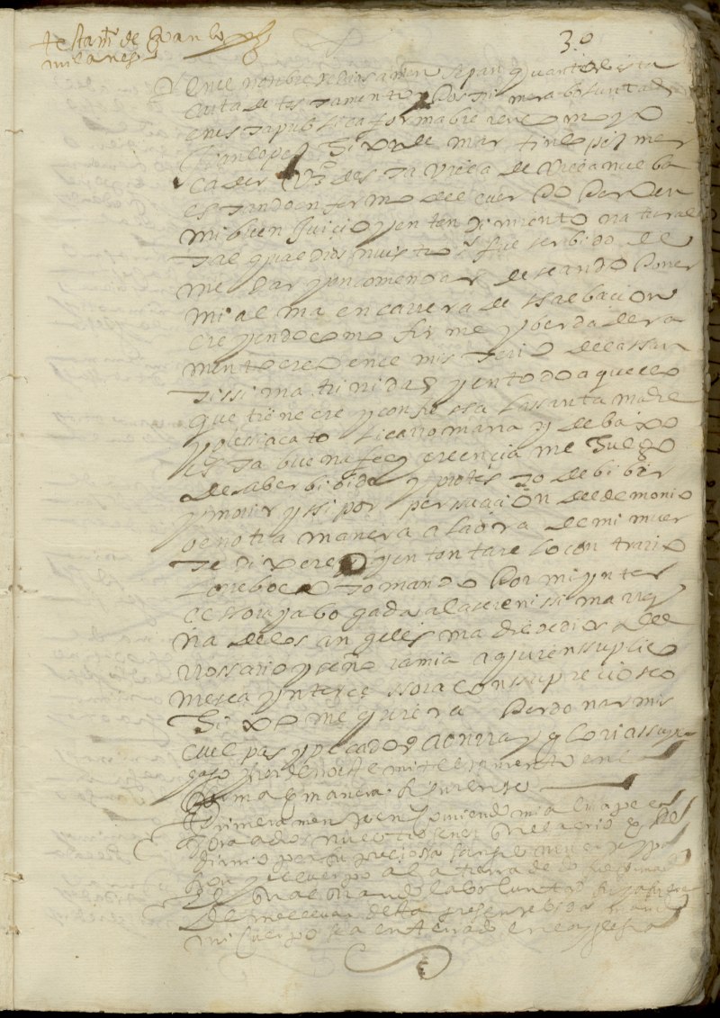 Registro de Juan de Vilches Ruiz, Villanueva de 1625-1629.