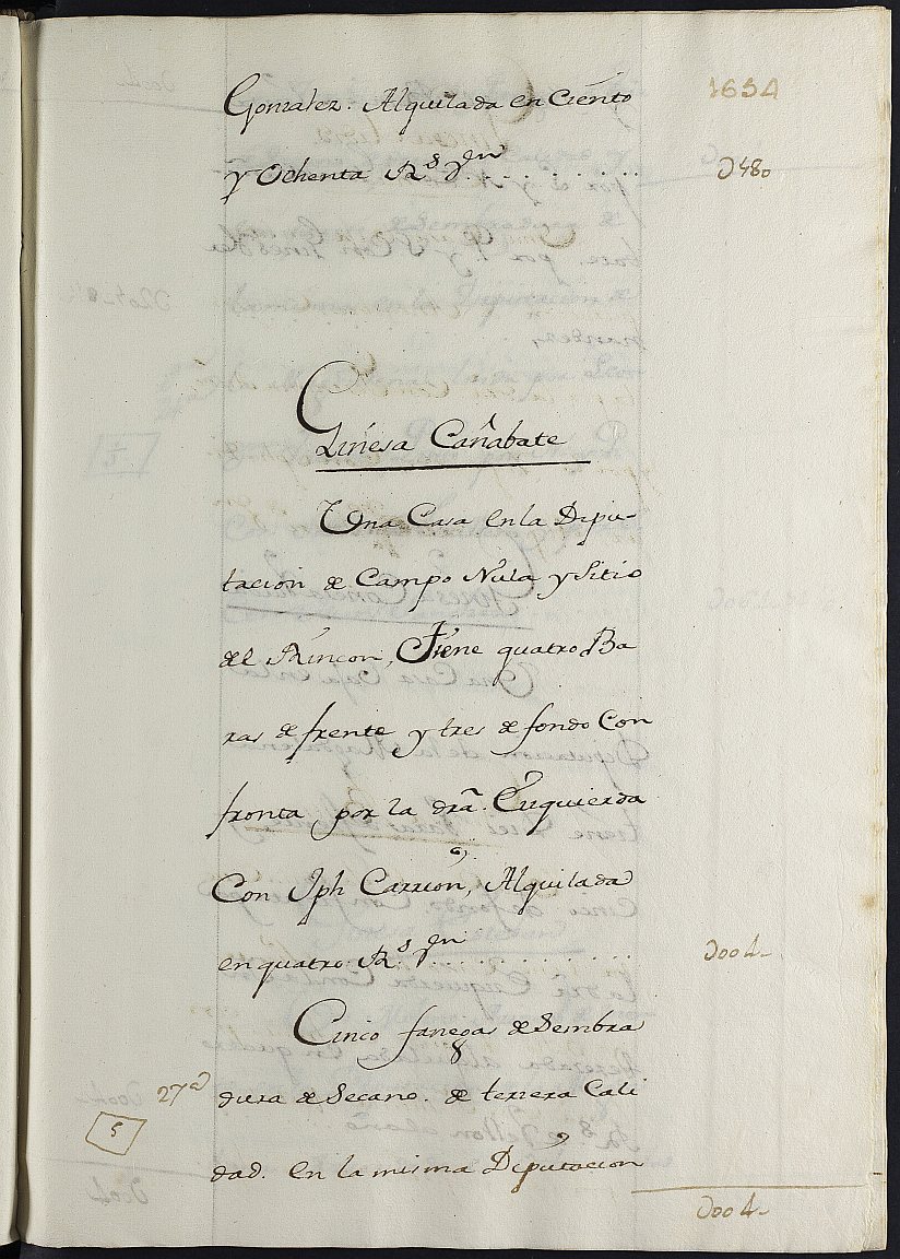 Libro de lo real de Seculares de Cartagena, T. 4 (G-J).