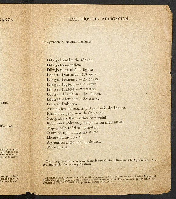 Expediente académico de Isidoro Aguilar Victoria