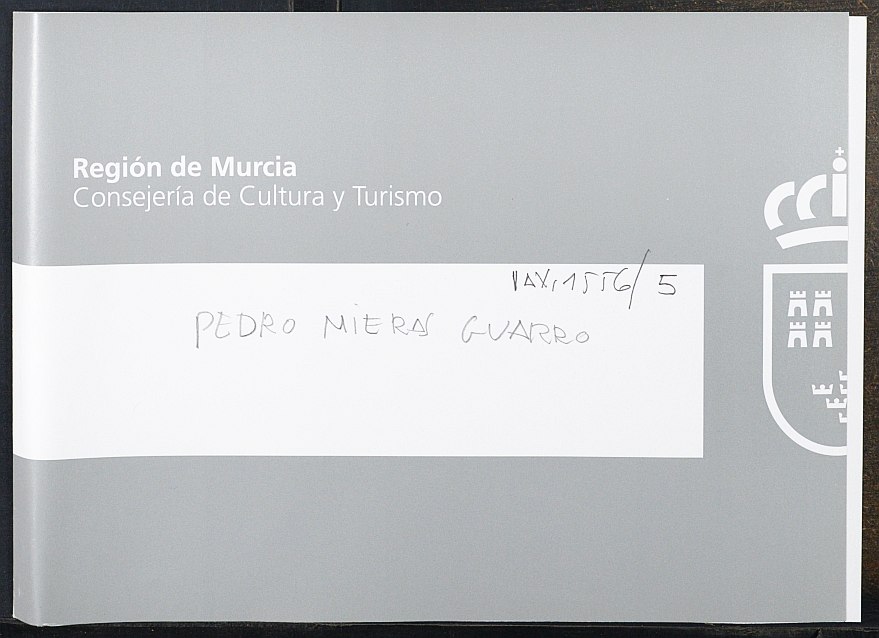 Expediente académico de Pedro Mieras Guarro.