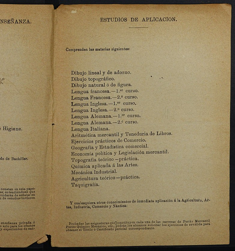 Expediente académico de Casto Martínez González.