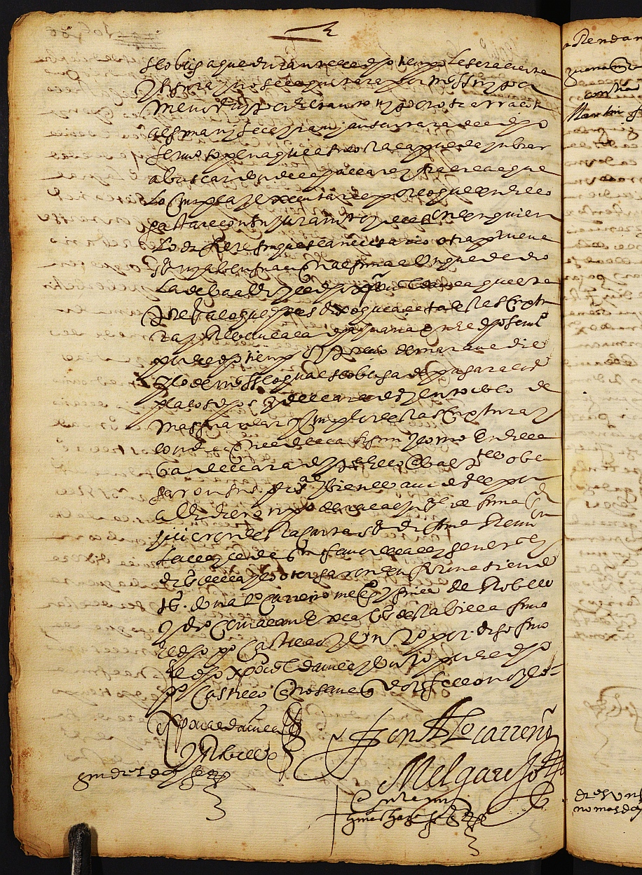 Registro de Ginés García Fernández, Cehegín de 1628-1629.