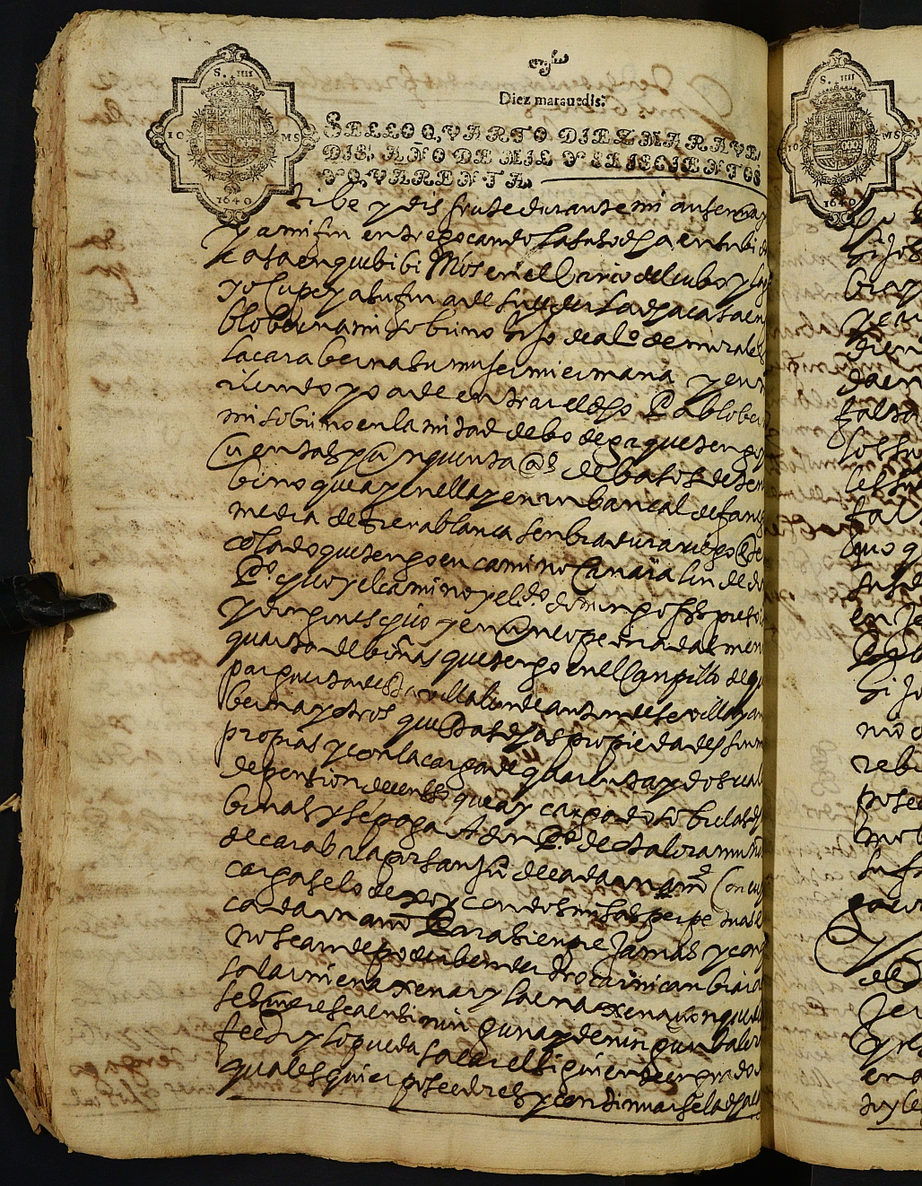 Registro de Francisco Ciller Guirao, Cehegín: Testamentos de 1640-1648.