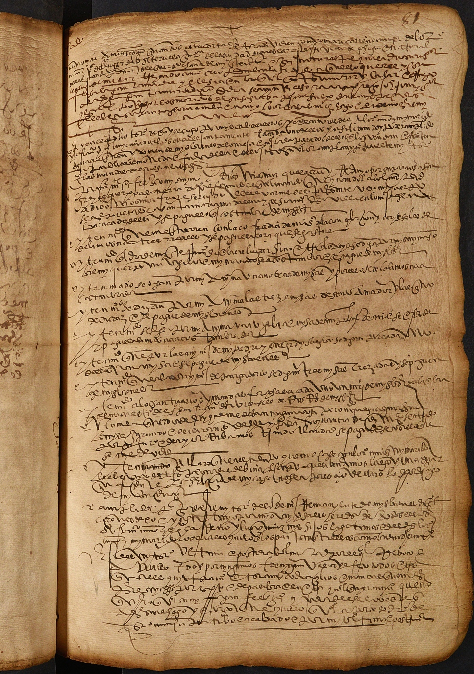 Registro de Ginés Muñoz, Cehegín: Testamentos de 1567-1569.