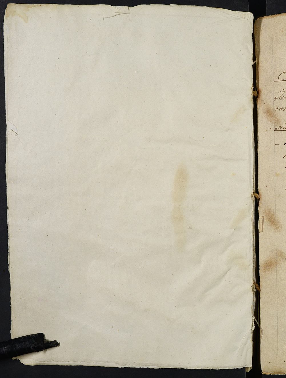 Registro de Juan García Pelegrín Manfredi, Blanca. Año 1865.