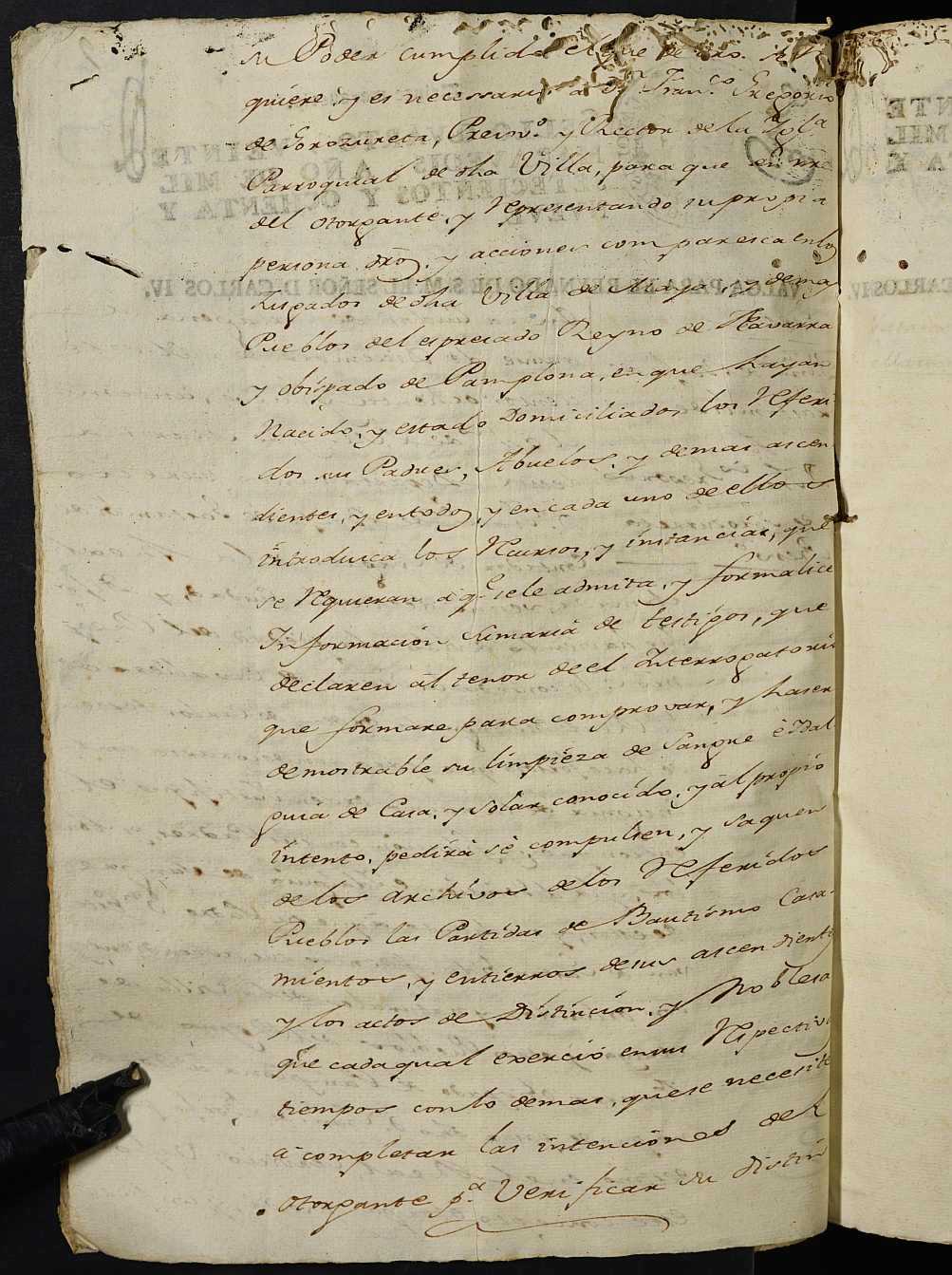Registro de Agustín Carlos Roca, Cartagena: Escribano de Marina. Años 1789-1794.