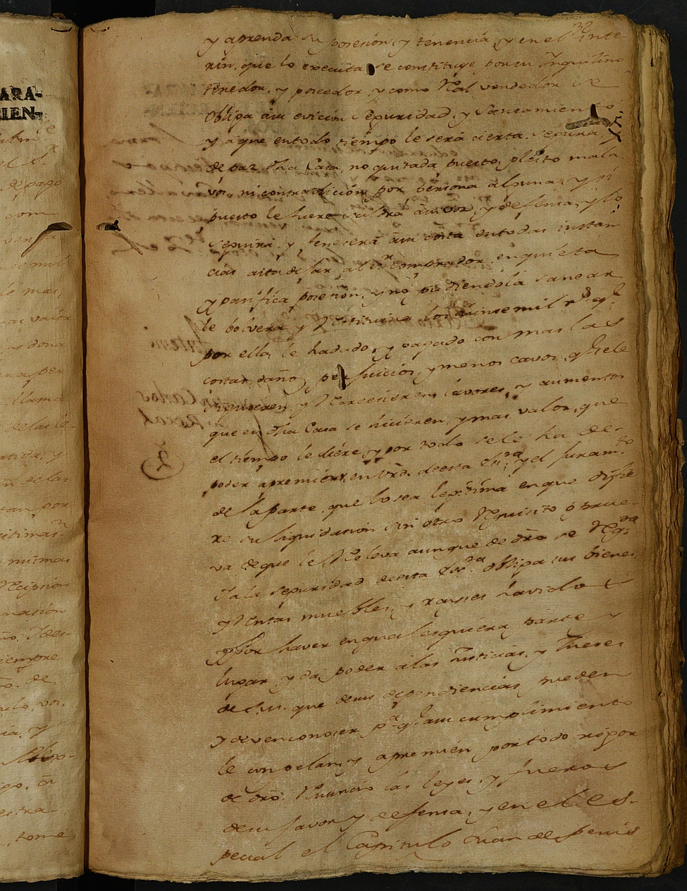 Registro de Agustín Carlos Roca, Cartagena: Escribano de Marina. Año 1792.