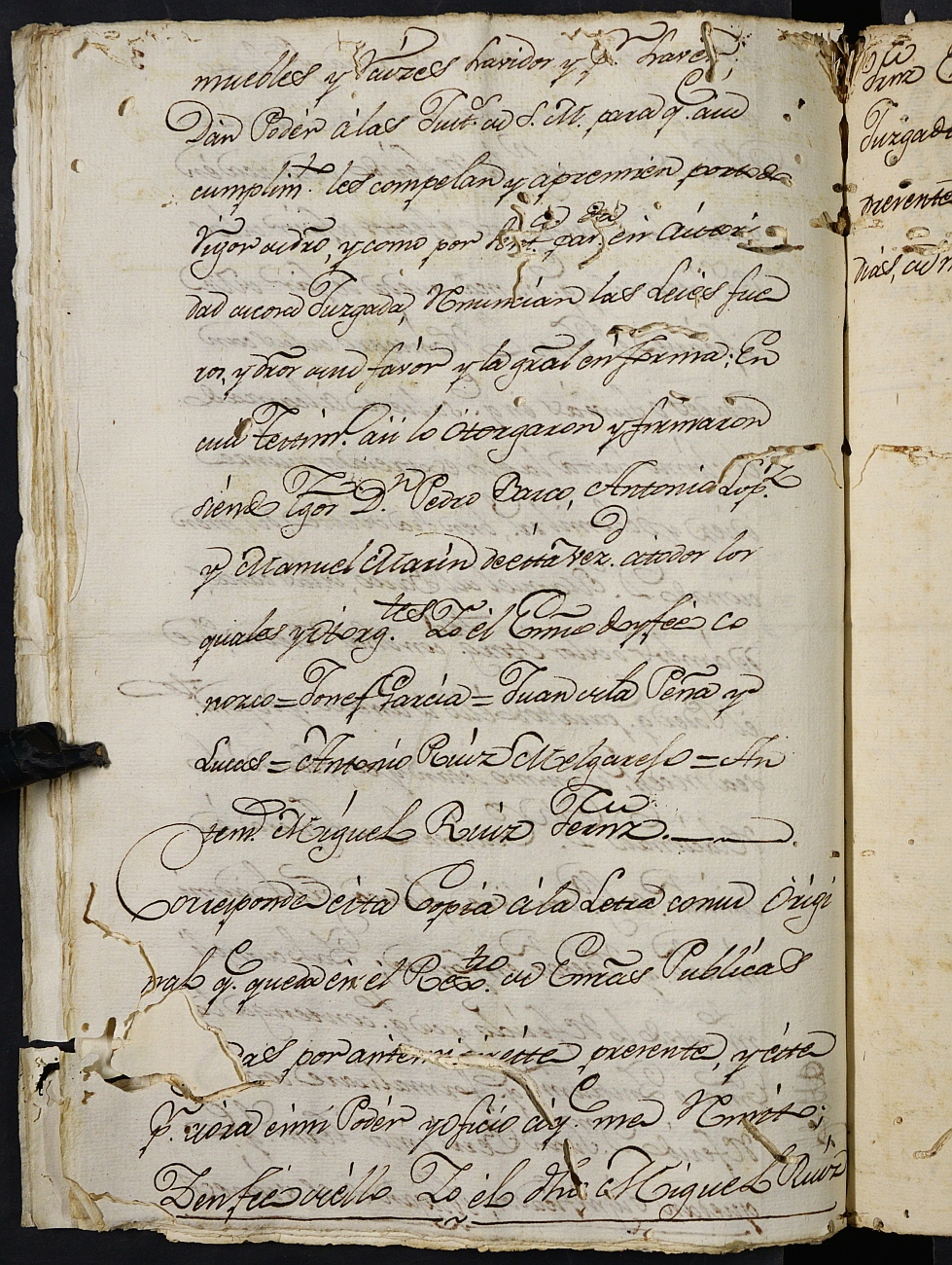Registro de Agustín Carlos Roca, Cartagena: Escribano de Marina de 1808-1809