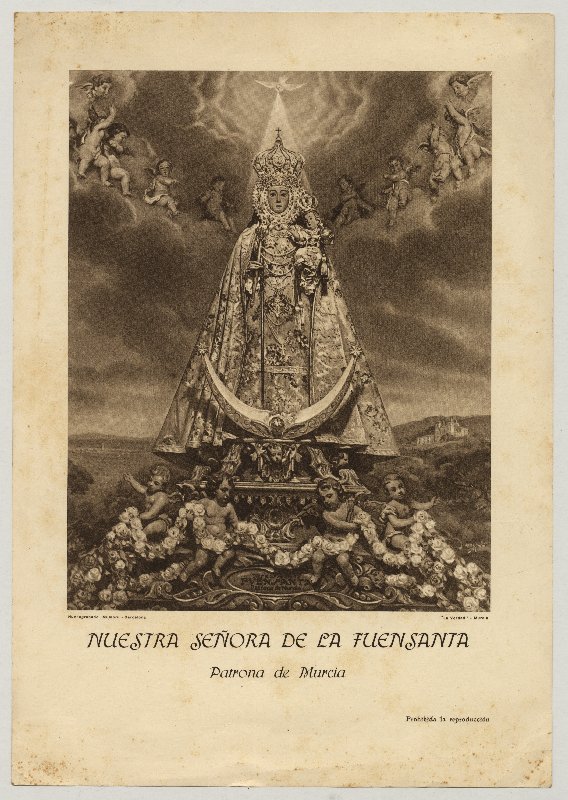 Programa de las fiestas de abril de Murcia y de los actos de coronación canónica de la Virgen de la Fuensanta, patrona de la ciudad