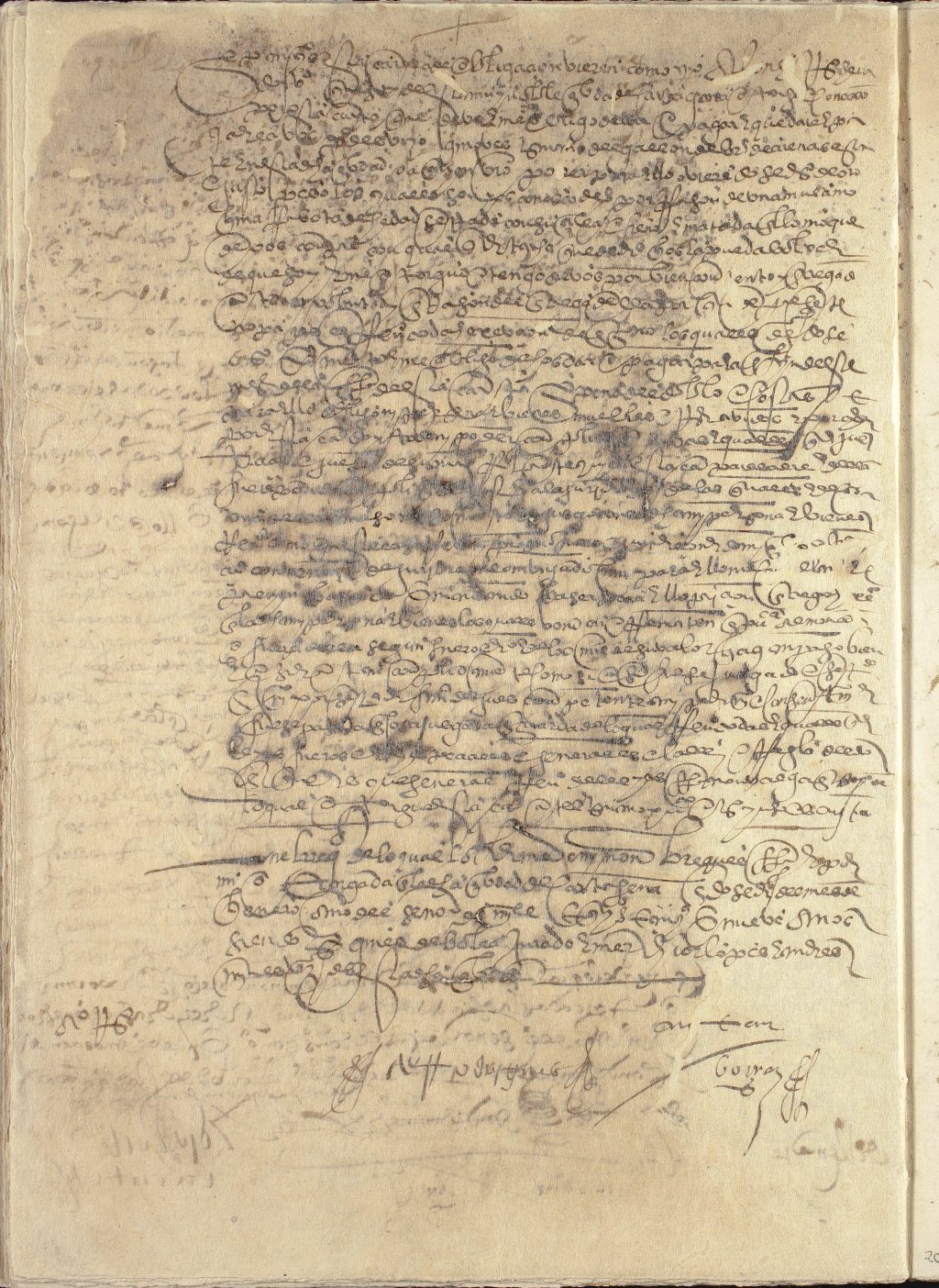 Obligación de pago de Alonso Rodríguez, herrero, vecino de Cartagena, a favor de Pedro Desvayo, genovés, por doce ducados de oro.