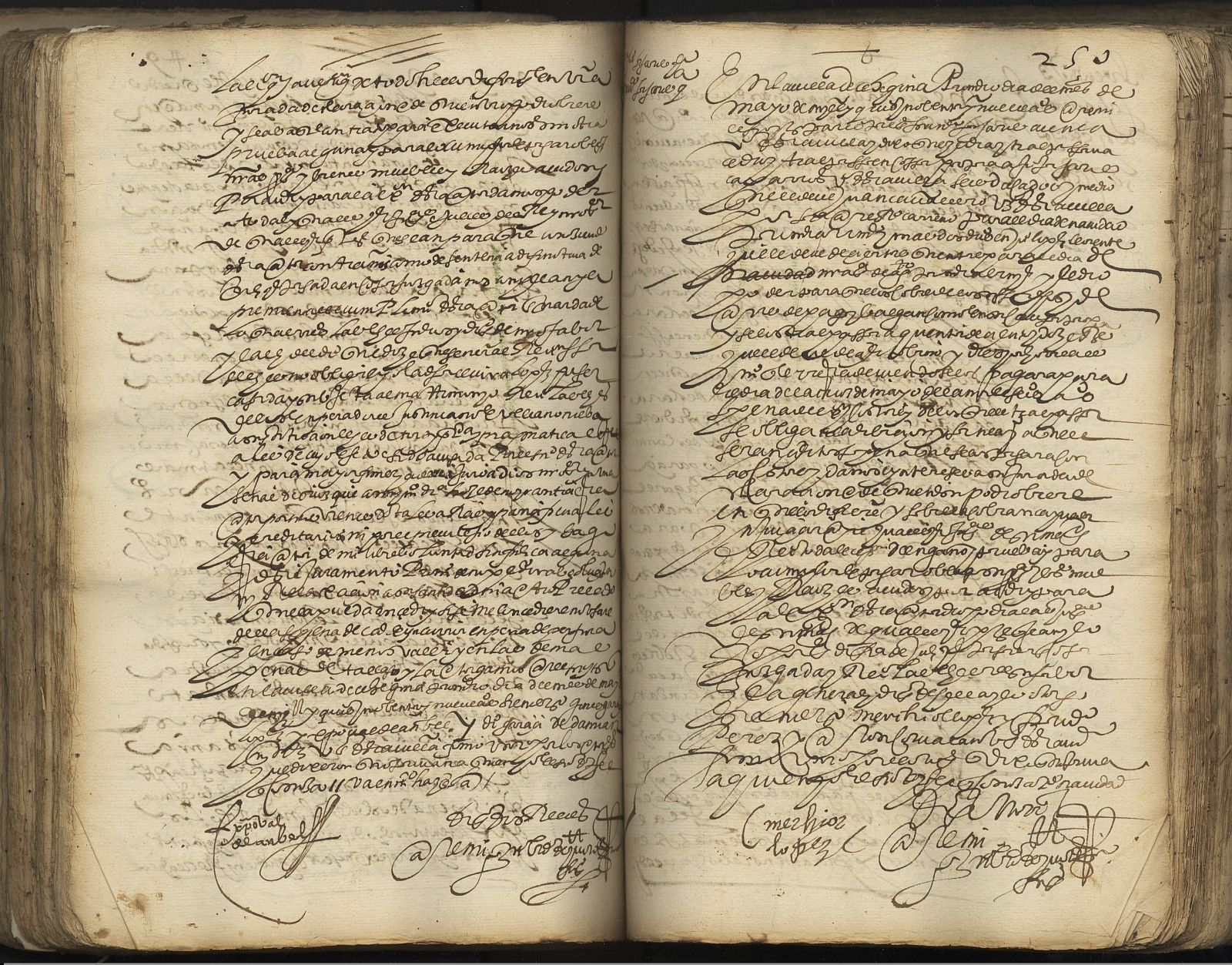 Registro de Juan Bernaldo de Quirós, Cehegín de 1599.