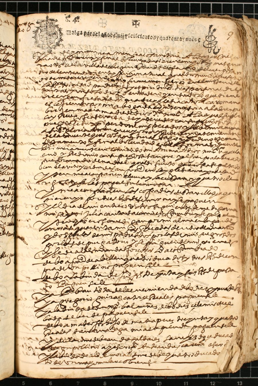 Testamento de Tomás Guirao, marido de María Fernández, vecino de Cehegín.