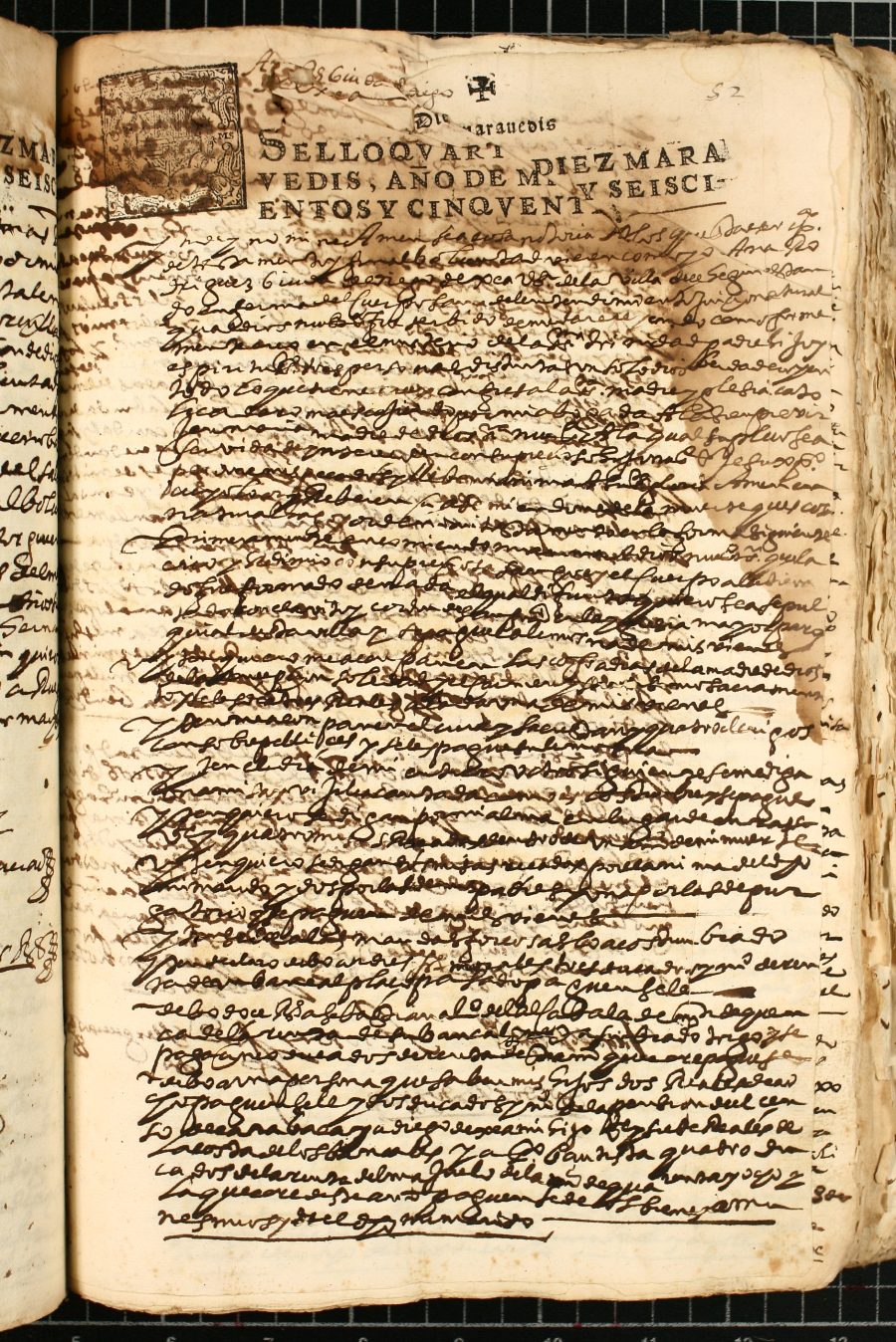Testamento de Ana Rodríguez, viuda de Diego Egea, vecina de Cehegín.