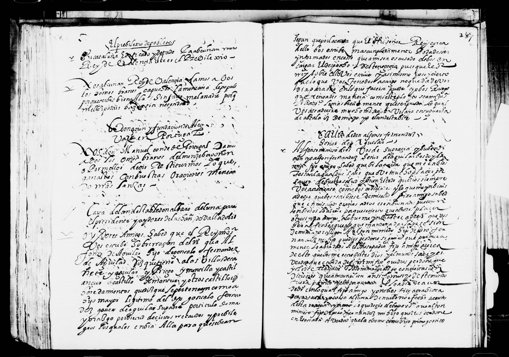 Carta de Alonso Fajardo para Enrique IV, quejándose de estar en desgracia con él.